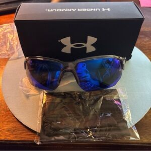 Under Armour Blue and Black Sunglasses